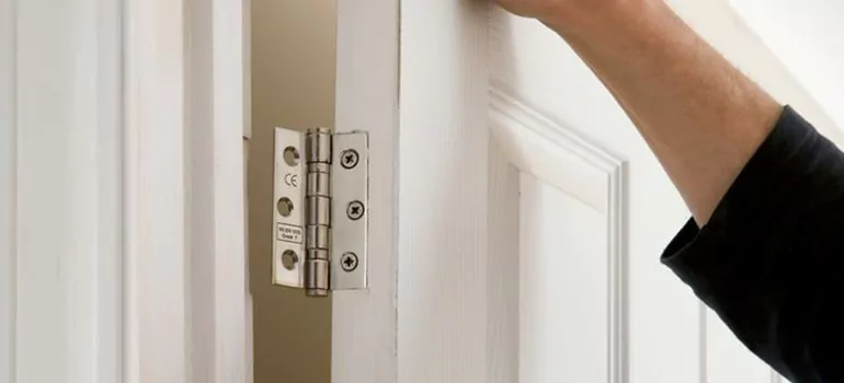 Bathroom Stall Door Hinge Repair in Brent, FL