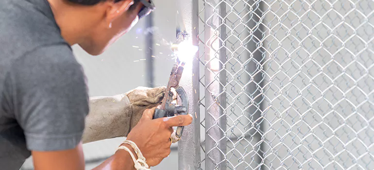 Commercial Mesh Door Repair in Brent, FL