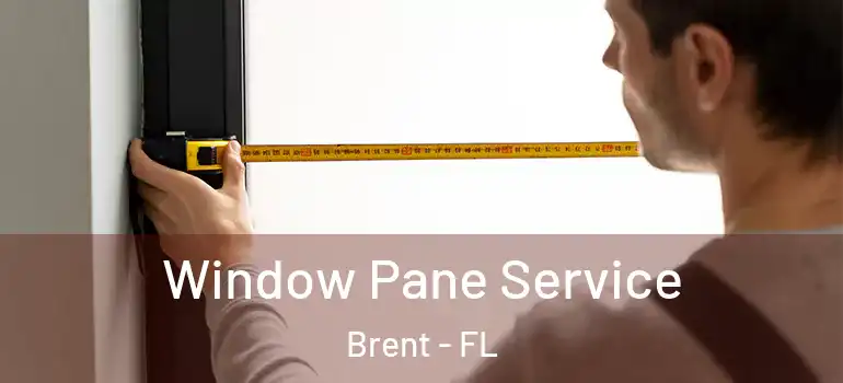 Window Pane Service Brent - FL