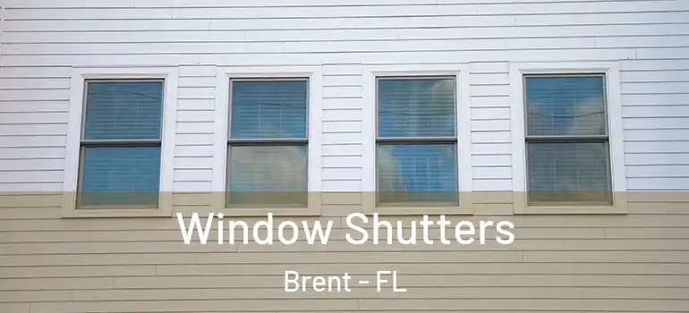 Window Shutters Brent - FL